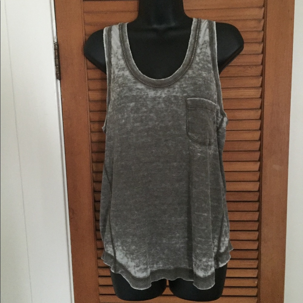 Melrose and Market Burnout Tank Top